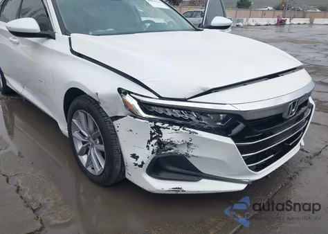 2021 Honda Accord Lx z USA, uszkodzony, nr VIN 1HGCV1F11MA064585